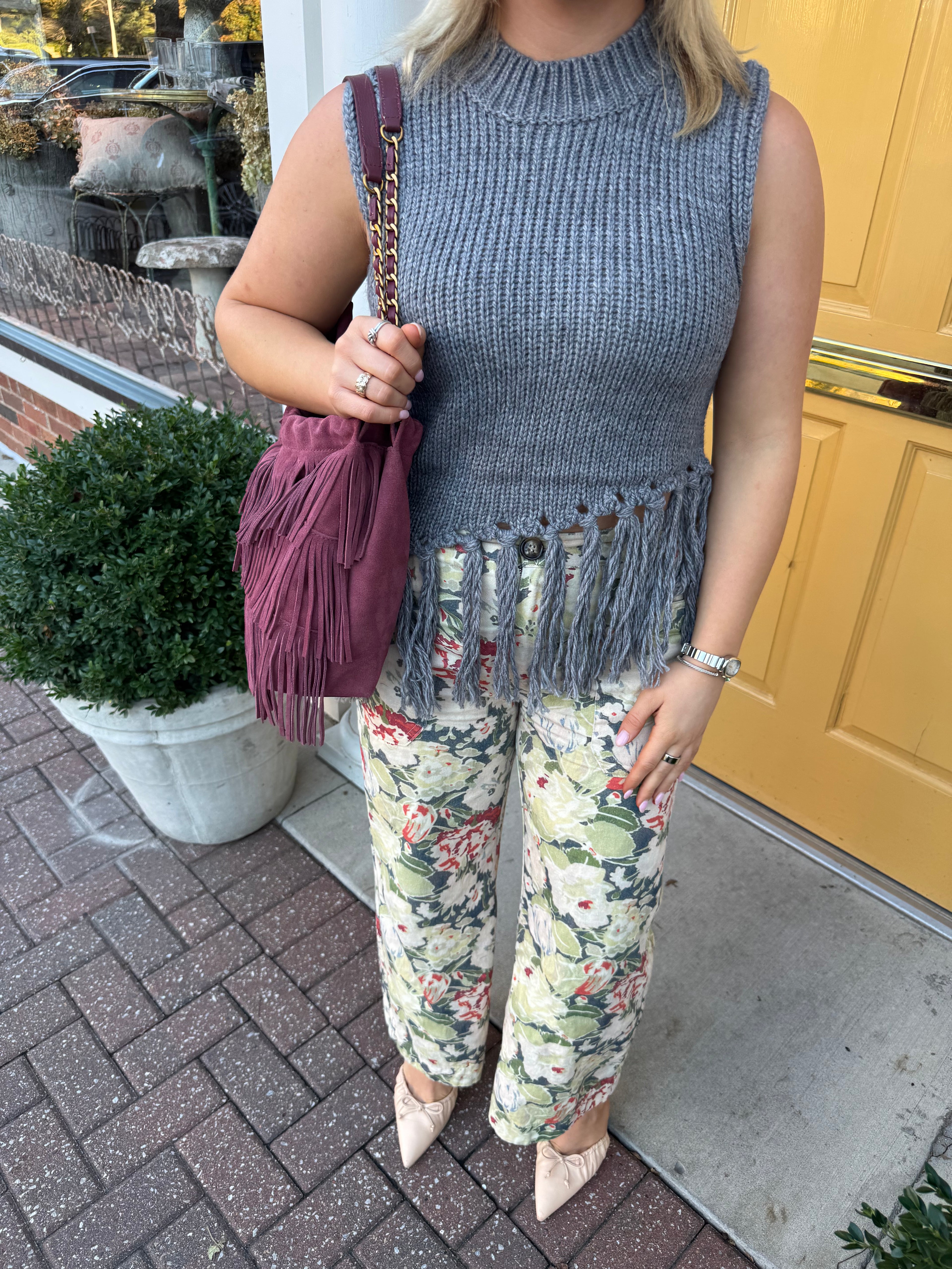 Fall Floral Pant