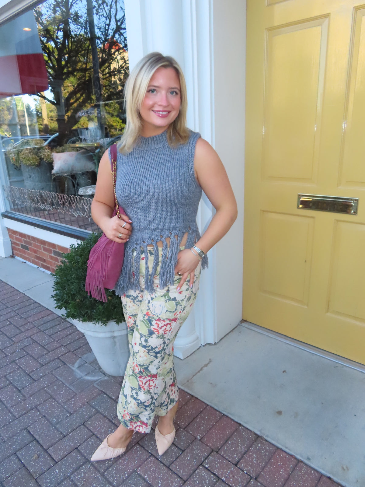 Fall Floral Pant