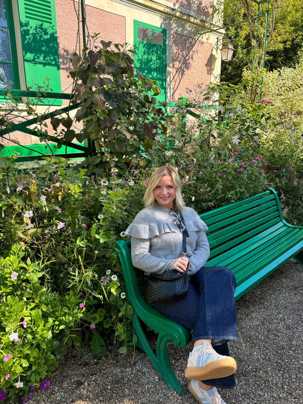 Eiffel Tower Ruffle Sweater