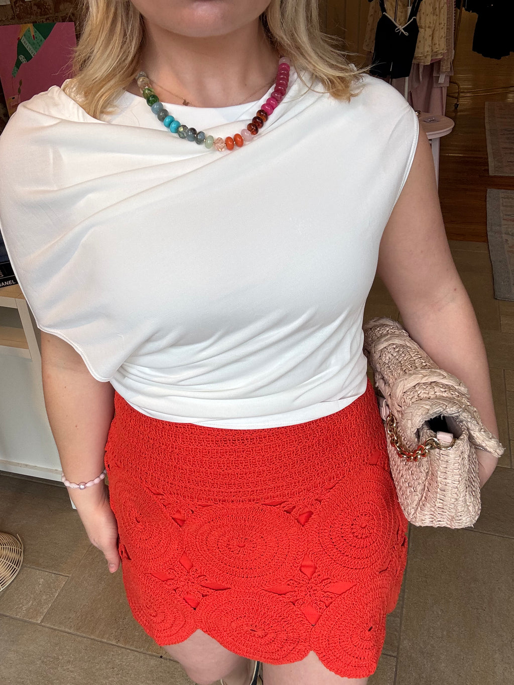 Crochet Mini Skirt