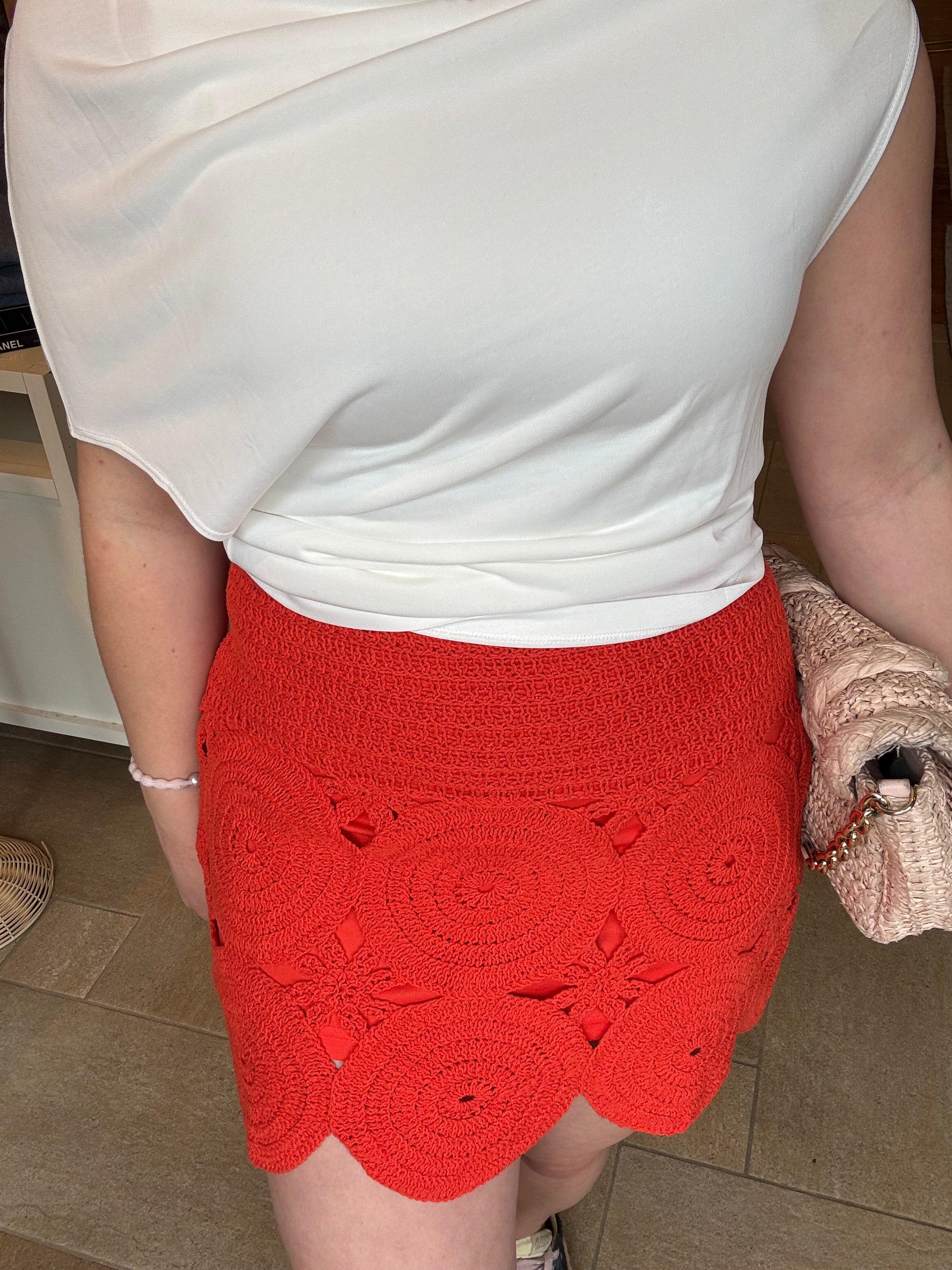 Crochet Mini Skirt