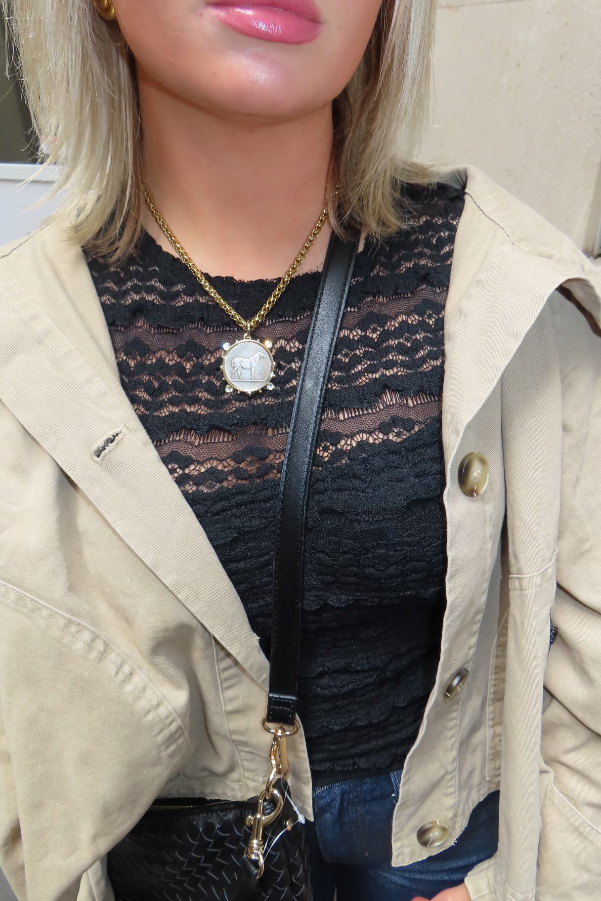 Parisian Horse Necklace