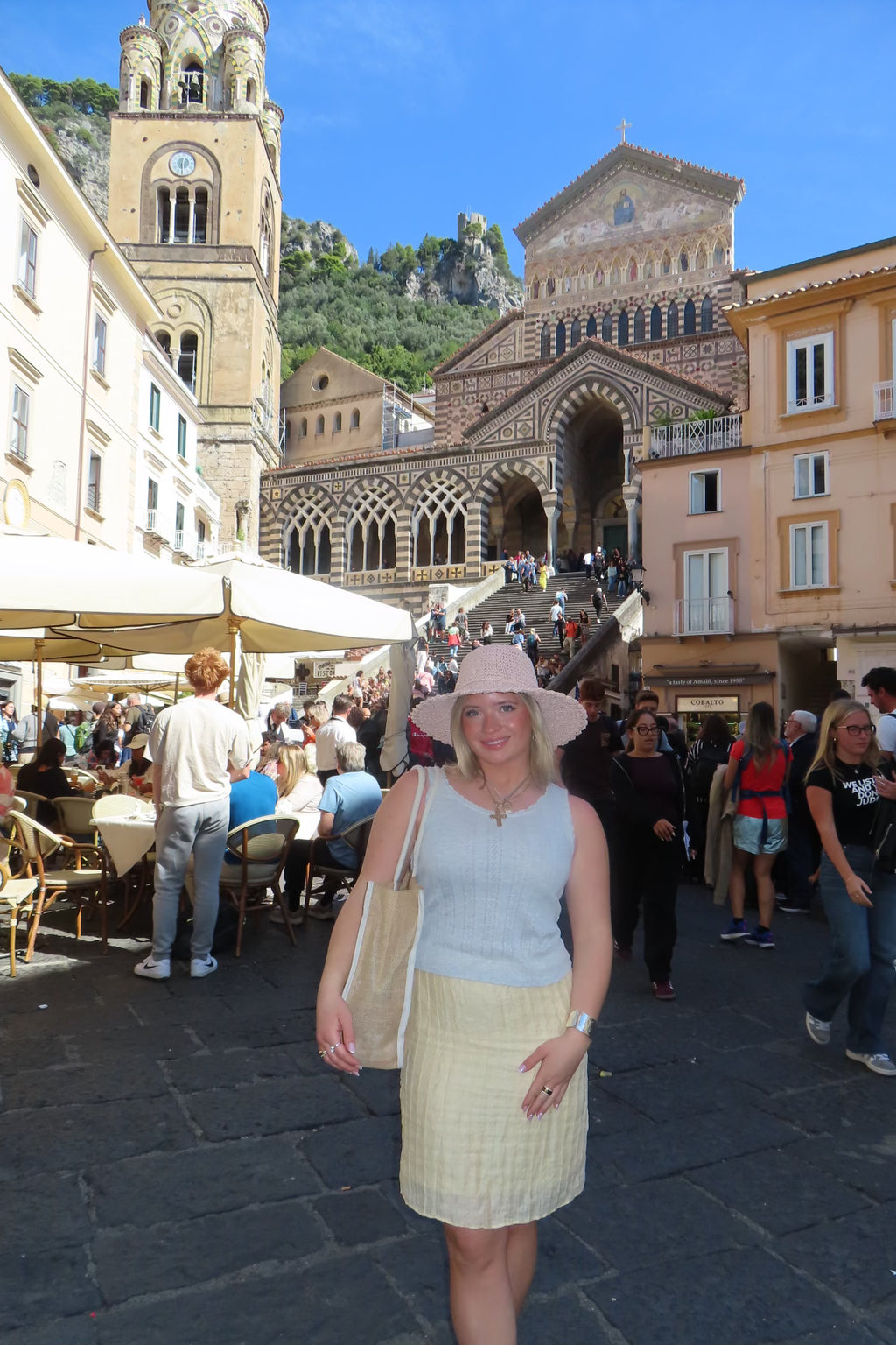 Pointelle Ruffle Tank