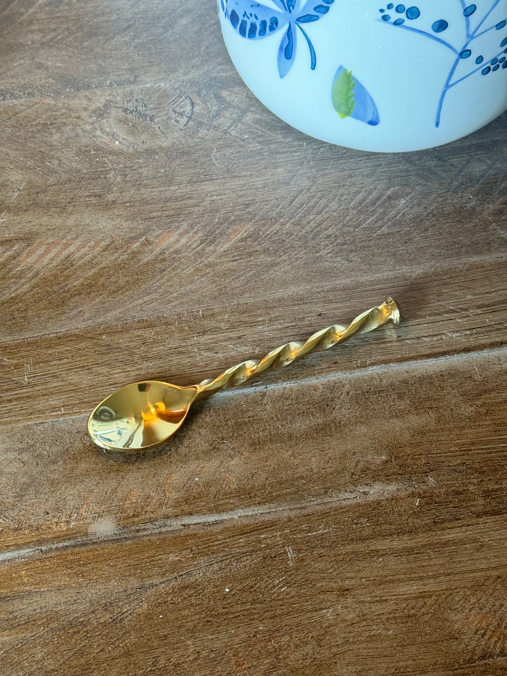 Golden Twist Spoon